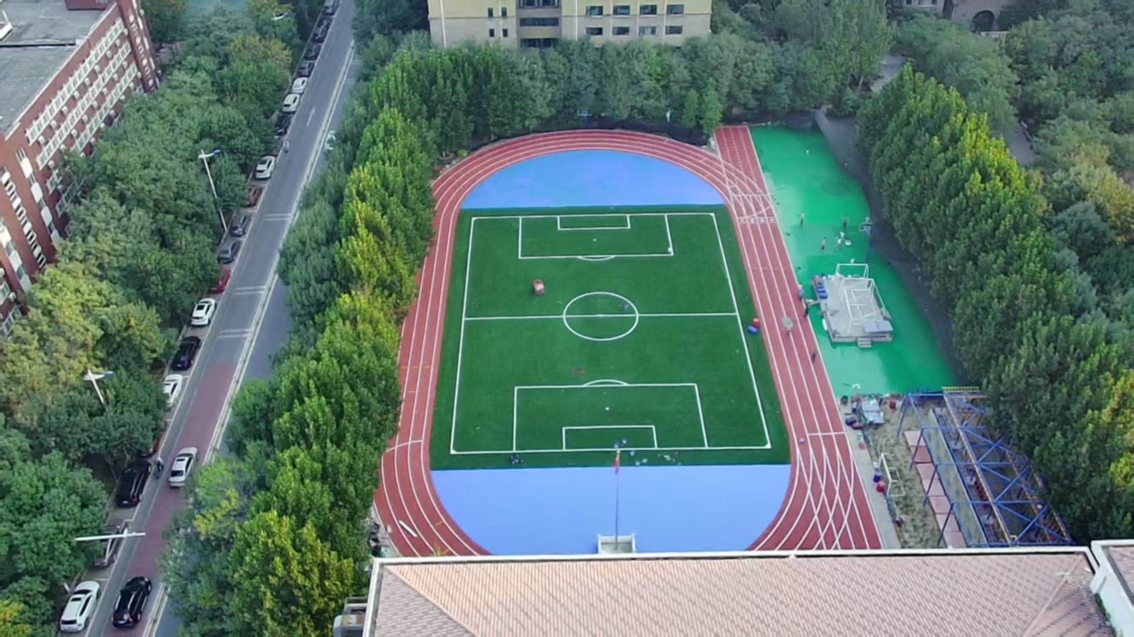 鹤壁市塑胶跑道施工塑胶地面 - 价格